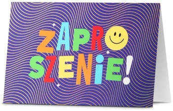 Zaproszenie Uniwersalne (5szt) - Pan Dragon