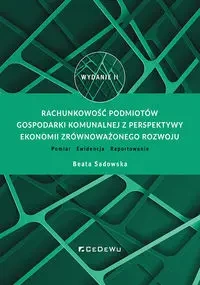 Rachunkowość podmiotów gospodarki komunalnej... - Beata Sadowska