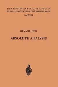 Absolute Analysis - Nevanlinna Frithjof