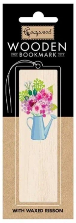 Zakładka drewniana Kwiaty w konewce - Cozywood