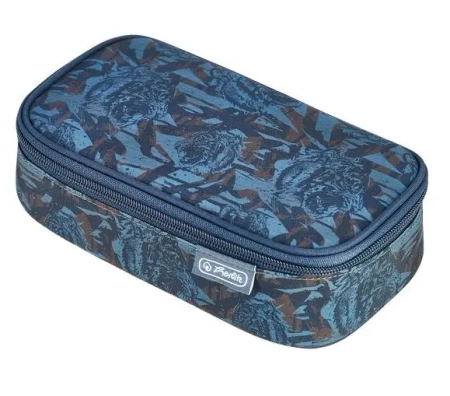 Piórnik z klapką bez wyposażenia camo tiger - HERLITZ