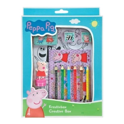 Zestaw kreatywny Świnka Peppa 21el - Cass film