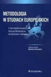 Metodologia w studiach europejskich - Klimowicz Monika