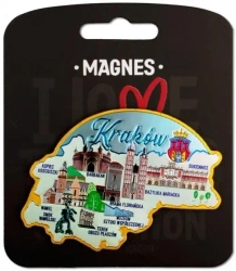 Magnes I love Poland Kraków ILP-MAG-A-KRA-24 - Pan Dragon
