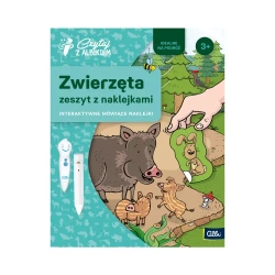 Czytaj z Albikiem Zeszyt z naklejkami Zwierzęta