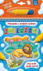 Zwierzaki. Malowanka z pisakiem wodnym - opracowanie zbiorowe