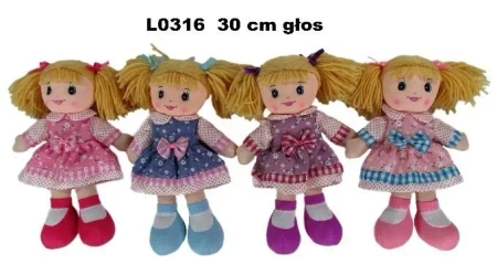Lalka z głosem 30cm MIX - Sun-Day