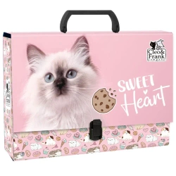 Teczka z rączką gruba Cleo i Frank 45 DERFORM