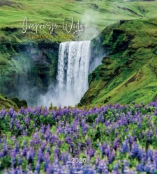 Kalendarz 2026 ścienny 32x32cm Impresje wody - AVANTI