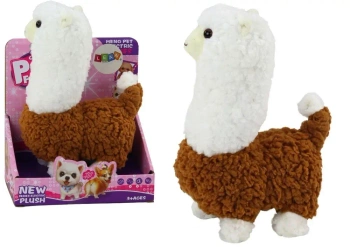 Lama Interaktywne 23cm - Leantoys