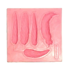 Forma silikonowa pióra 2 - Galeria Hobby