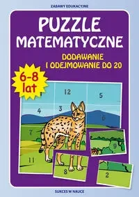 Puzzle matematyczne 6-8 lat - Beata Guzowska, Krzysztof Tonder
