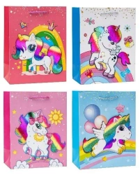 Torebka dziecięce Pop-Up 3D 26x32x10cm mix ROZETTE