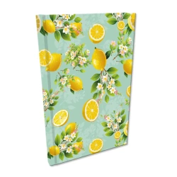 Notes A5 kratka Soft Touch Cytrusowe Kwiaty - EV-Corp