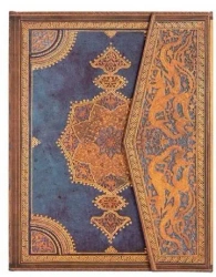 Notatnik linia Safavid Indigo ultra - Paperblanks