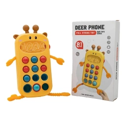 Telefon z silikonowymi przyciskami - Askato