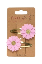 Zestaw spinek z kwiatkami - Coralico