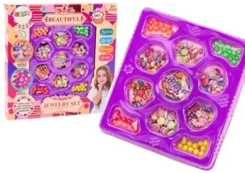 Koraliki do robienia biżuterii DIY - Leantoys