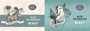 Blok techniczny A4/10K biały Nice&Pretty - Beniamin