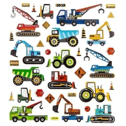 Naklejki Pojazdy budowlane 35szt - Dalprint dpCraft