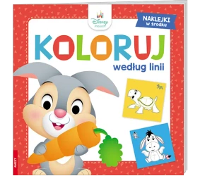 Disney Maluch. Koloruj Według Linii - praca zbiorowa