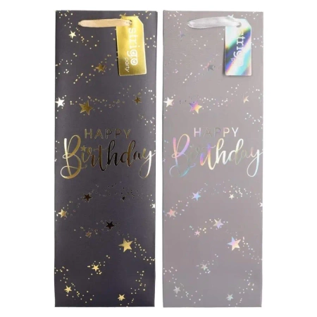 Torba prezentowa Party 12x36x9cm mix STRIGO