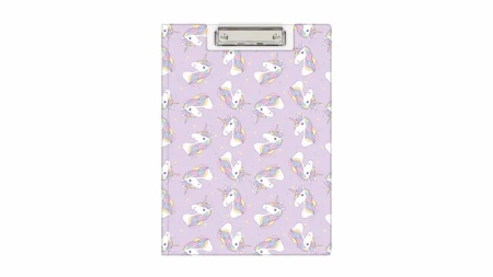 Teczka A4 z klipem nadruk Unicorn - BIURFOL