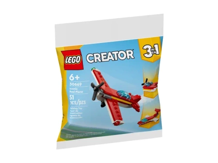 Lego. Creator 30669. Kultowy czerwony samolot - Lego