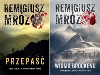 Seria z komisarzem Forstem T.7+ 8 Przepaść + Widmo Brockenu Mróz - Remigiusz Mróz
