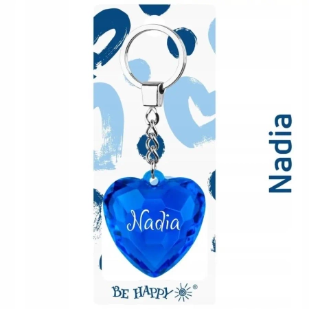 Brelok Serce Nadia - Be-Happy Gifts