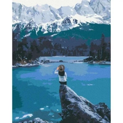 Malowanie po numerach - Podróżnik .. 40x50cm - Twoje Hobby