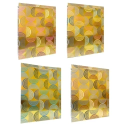 Torebka prezentowa uniwersalna L złota mix - Ju-Piter