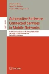 Automotive Software-Connected Services in Mobile Networks - Broy Manfred