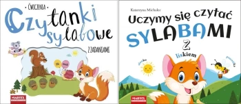 Uczymy się czytać sylabami z liskiem + Czytanki sylabowe Katarzyna Michalec - Katarzyna Michalec