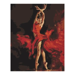 Malowanie po numerach BRUSHME 40x50cm W tańcu