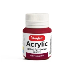 Farba akrylowa Burgundy 20ml - Ideyka
