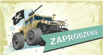 Zaproszenie Urodziny dziecięce (10szt) - Astro Atelier