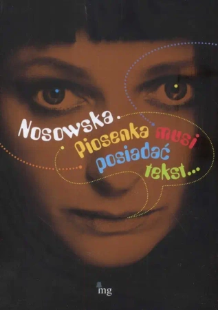 eBook Nosowska. Piosenka musi posiadać tekst - Praca zbiorowa epub mobi