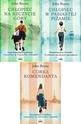 Chłopiec w pasiastej piżamie + na szczycie góry + Córka komendanta J. Boyne - John Boyne
