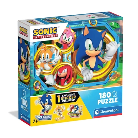 Puzzle 180 Super Kolor Sonic - Clementoni