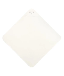 Okrycie kąpielowe Miś white 100x100cm - Sensillo