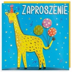 Zaproszenie Urodziny 5szt - Kukartka