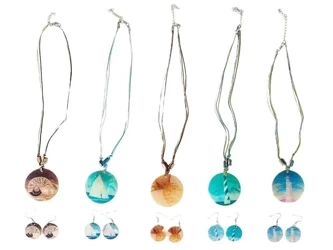 Biżuteria: naszyjnik i kolczyki - ADAR