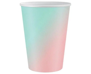 Kubeczki papierowe ombre 266ml 6szt - Godan