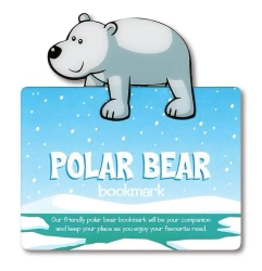 Zwierzęca zakładka do książki - Niedźwiedź polarny - IF