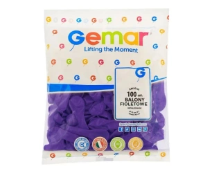 Balony metal fioletowe 13cm 100szt - Godan