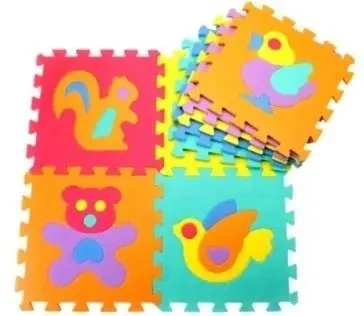 Mata piankowa zwierzęta - Macyszyn Toys