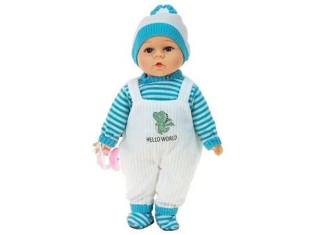 Lalka bobas ze smoczkiem mówi po polsku 35cm - ADAR