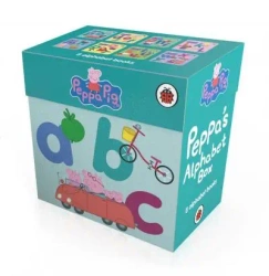 Peppa Pig Peppa's Alphabet Box. 8 alphabet books - Ladybird