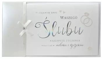 Karnet Primus 0113 Ślub - Kukartka